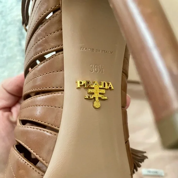Prada - Strappy Heels - Picture 8 of 9